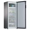 Candy CNUQ2L513EX Καταψύκτης ελεύθερος 169 L Ανοξείδωτο ατσάλι