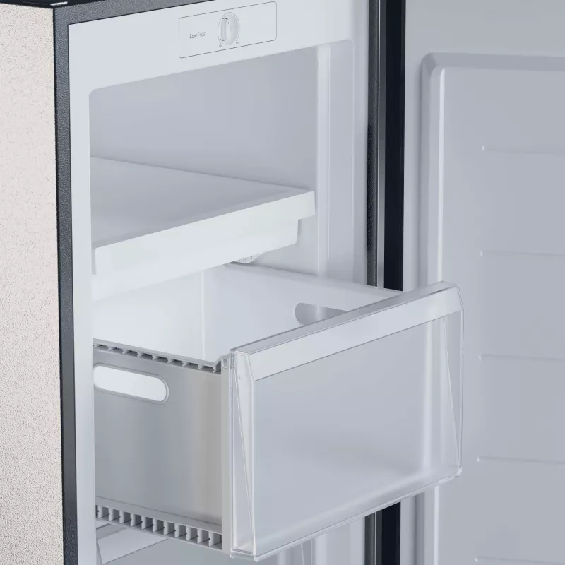 Candy CNUQ2L513EX Καταψύκτης ελεύθερος 169 L Ανοξείδωτο ατσάλι