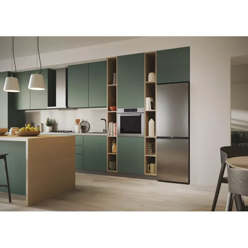Candy ECN4CQTEX186 Ελεύθερο 355 L Ανοξείδωτο ατσάλι