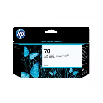 HP 70 130-ml Φωτογραφικό μελάνι Μαύρο Μελανοδοχείο DesignJet