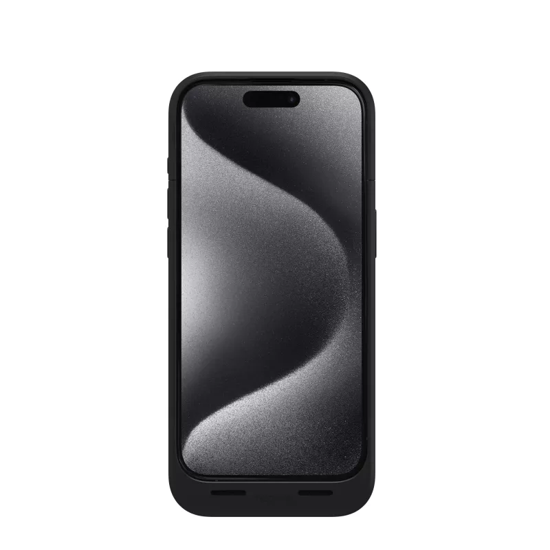 mophie Juice συσκευασία θήκη κινητού 15,5 cm (6,1 inch) θήκη μαύρο