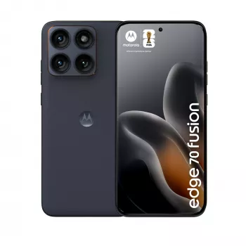 Smartphone Motorola edge 70 fusion — 6,78 ίντσες AMOLED, Snapdragon 7s Gen 3, 8 GB RAM, 256 GB, 5200 mAh, Dual SIM, Android 16 (Μαύρο)
