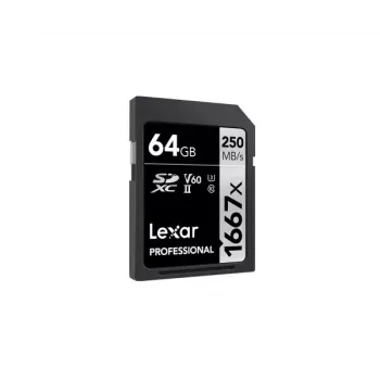 Μνήμη flash Lexar 64GB UHS-II Class 10 LSD64GCB1667