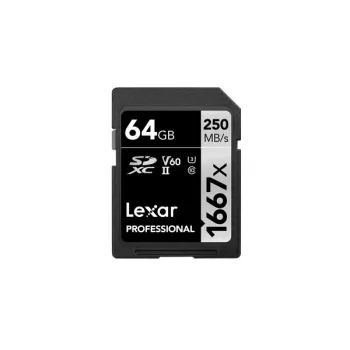 Μνήμη flash Lexar 64GB UHS-II Class 10 LSD64GCB1667