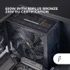 Mars Gaming MPB650SIM τροφοδοτικό 650 W 24-pin ATX ATX μαύρο
