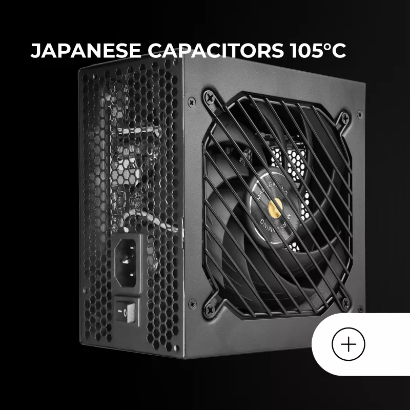 Mars Gaming MPB650SIM τροφοδοτικό 650 W 24-pin ATX ATX μαύρο