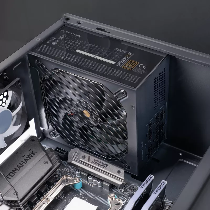 Mars Gaming MPB650SIM τροφοδοτικό 650 W 24-pin ATX ATX μαύρο