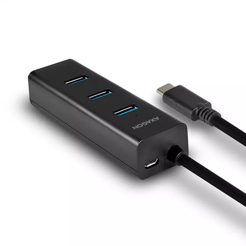 Axagon HUE-S2C Hub διασύνδεσης USB 3.2 Gen 1 (3.1 Gen 1) Type-A 5000 Mbit/s μαύρο