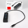 Axagon HUE-S2C Hub διασύνδεσης USB 3.2 Gen 1 (3.1 Gen 1) Type-A 5000 Mbit/s μαύρο