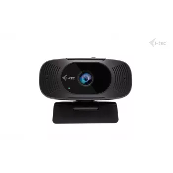 Webcam i-tec SOLOMON 300 4K, USB, 3840×2160, 8,29 MP, βάση με κλιπ, μαύρο