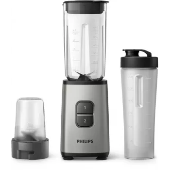 Philips Daily Collection HR2604/80 Μπλέντερ 1 L επιτραπέζιο μπλέντερ 350 W Μαύρο, ανοξείδωτο ατσάλι