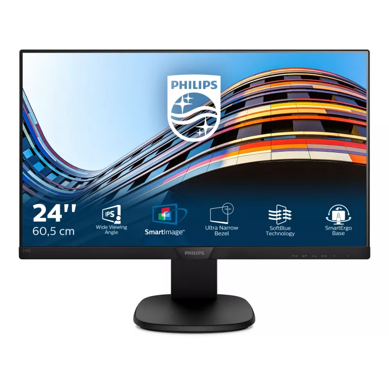 Philips S Line Οθόνη LCD με τεχνολογία SoftBlue 243S7EHMB/00