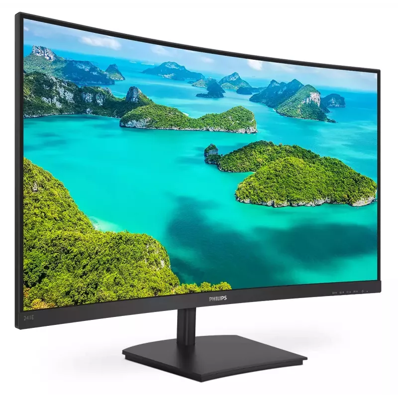 Philips E Line 241E1SCA/00 Οθόνη υπολογιστή 59,9 cm (23,6 ίντσες) 1920 x 1080 pixel Full HD LCD Μαύρο