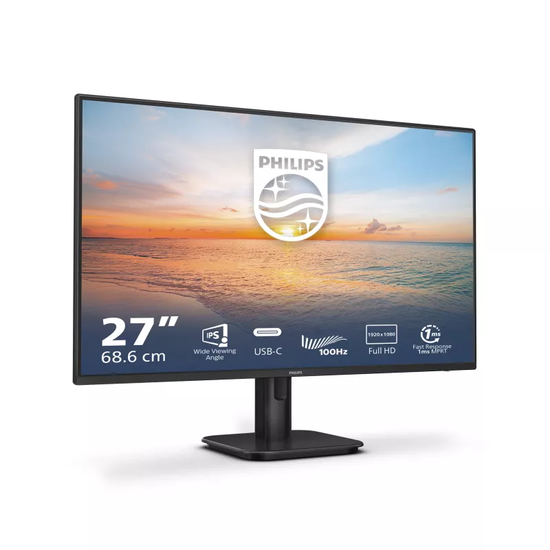 Philips 1000 series 27E1N1300A/00 Οθόνη υπολογιστή 68,6 cm (27 ίντσες) 1920 x 1080 pixel Full HD LCD Μαύρο