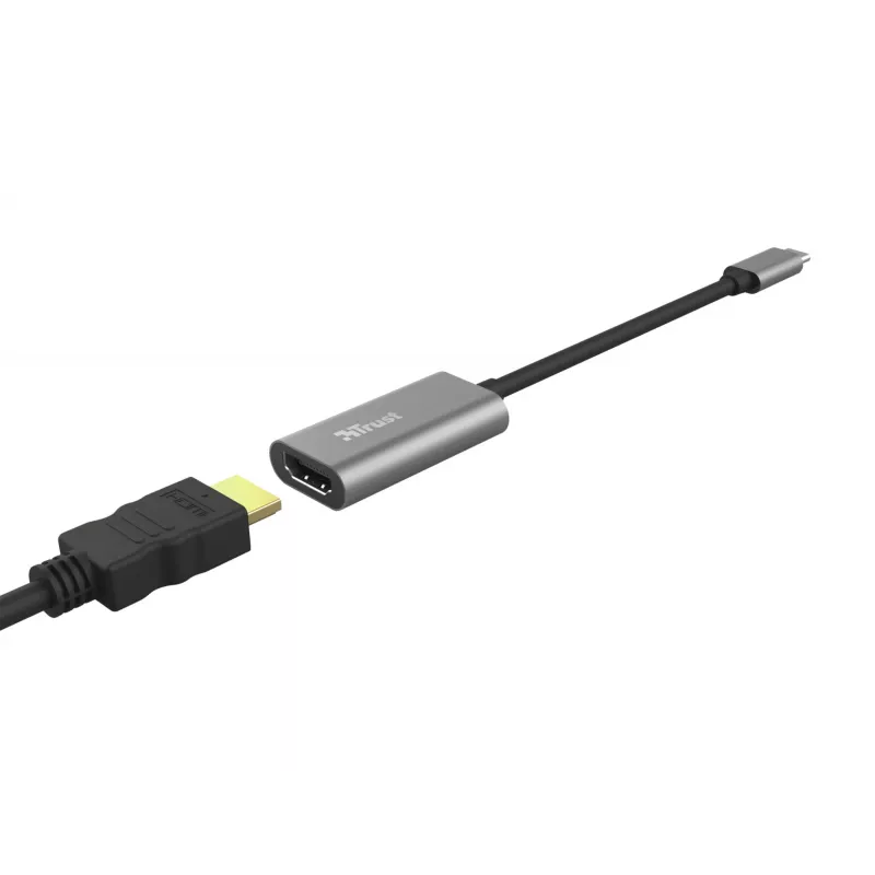 Trust Dalyx Προσαρμογέας γραφικών USB Γκρι