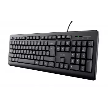 Trust TK-150 Πληκτρολόγιο Universal USB QWERTY Μαύρο