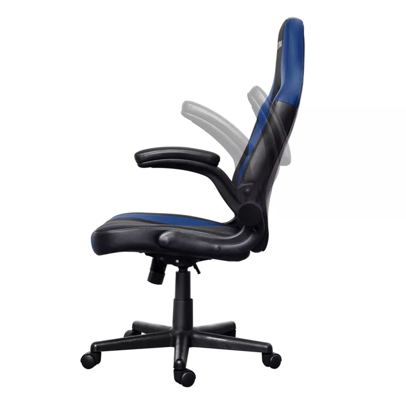 Trust GXT 703B RIYE καρέκλα gaming universal μαύρη, μπλε