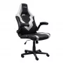 Καρέκλα gaming universal Trust GXT 703W RIYE μαύρη λευκή 140 kg