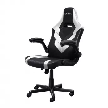 Καρέκλα gaming universal Trust GXT 703W RIYE μαύρη λευκή 140 kg
