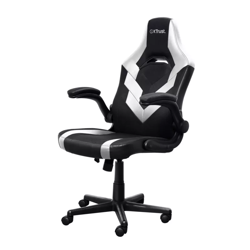 Καρέκλα gaming universal Trust GXT 703W RIYE μαύρη λευκή 140 kg