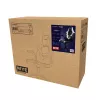 Καρέκλα gaming universal Trust GXT 703W RIYE μαύρη λευκή 140 kg