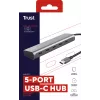 Trust Halyx USB 3.2 Gen 1 (3.1 Gen 1) Type-C ασημί