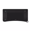 Τραπέζι Trust GXT 710 Luminus Pro μαύρο ορθογώνιο ABS/PC 1200x600x740mm