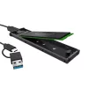 Θήκη SSD TRUST 25806 μαύρη για M.2, μονή μονάδα, έως 4 TB, USB Type-C 10 Gbit/s (USB 3.2 Gen 2)