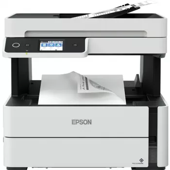 Epson EcoTank ET-M3180, inkjet, μονόχρωμη εκτύπωση, 1200 x 2400 DPI, A4, άμεση εκτύπωση, μαύρο, λευκό