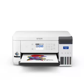 Epson SureColor SC‑F100 Εκτυπωτής μεγάλου μεγέθους WLAN Inkjet Έγχρωμος 600 x 1200 DPI A4 (210 x 297 mm) Ethernet LAN