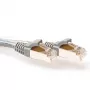 ACT γκρι καλώδιο patch SFTP CAT6A 30 μέτρων χωρίς γλωττίδα με βύσματα RJ45
