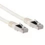 ACT ιβουάρ καλώδιο patch LSZH SFTP CAT6A 3 μέτρων με βύσματα RJ45