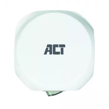 Πολύπριζο ACT AC2430 — 3× υποδοχές εναλλασσόμενου ρεύματος Type-F, 230 V, 16 A, καλώδιο 1,5 m, λευκό