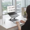 Βάση laptop ACT AC8140 αλουμινίου αδιαβάθμιστη ρύθμιση ύψους Μαύρο