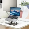 Βάση laptop ACT AC8140 αλουμινίου αδιαβάθμιστη ρύθμιση ύψους Μαύρο