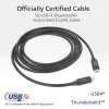 ACT USB4 20Gbps 240W καλώδιο USB Type-C 2m Μαύρο USB-IF πιστοποιημένο