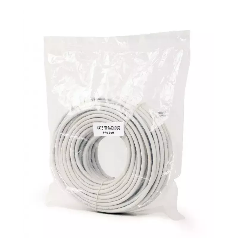 Καλώδιο δικτύου Gembird PP6-30M RJ-45 Cat6 30m γκρι