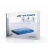 Θήκη σκληρού δίσκου Gembird EE2-U3S-3-DB μπλε 2,5 ίντσες