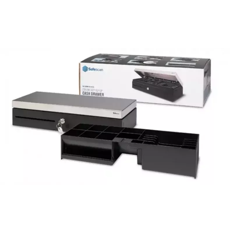 Συρτάρι χρημάτων Safescan SD-4617S Standard Duty, μαύρο/ασημί