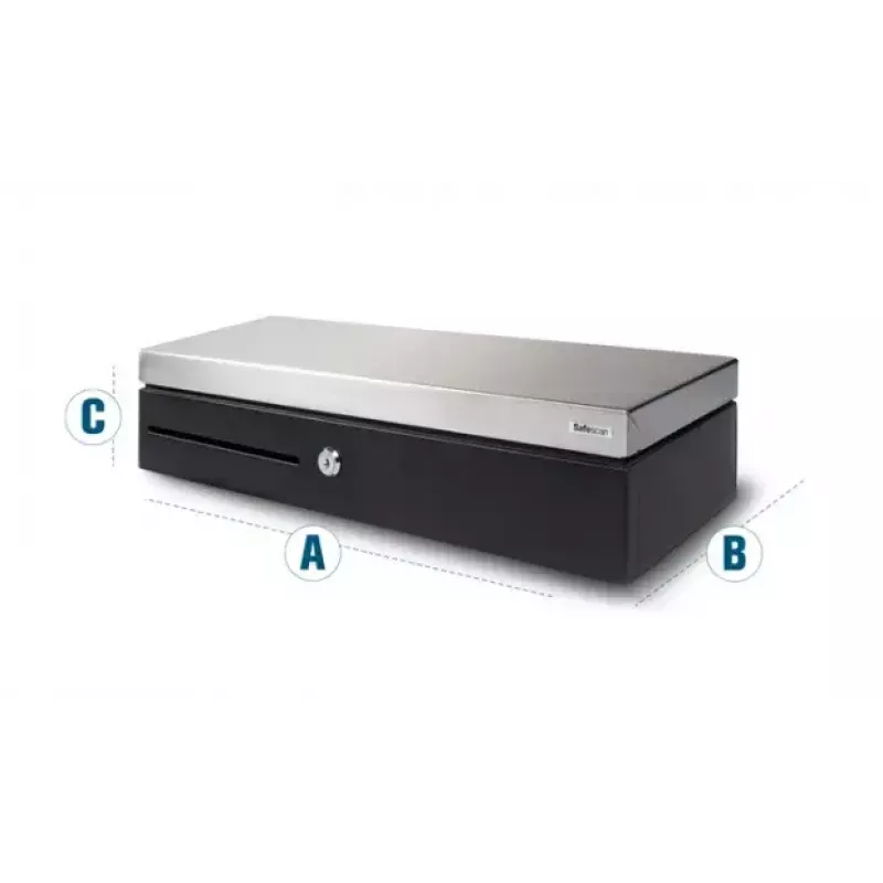 Συρτάρι χρημάτων Safescan SD-4617S Standard Duty, μαύρο/ασημί