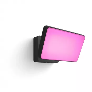 Έξυπνο φωτιστικό τοίχου Philips Hue Discover Outdoor Floodlight LED μαύρο 24V