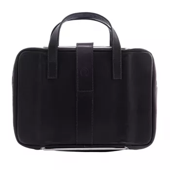 R-Go Tools Τσάντα Laptop R-Go Viva, Πλήρες Δέρμα, με Ενσωματωμένη Βάση Laptop, Ιμάντας Ώμου, 39,6 cm (15,6 ίντσες), Μαύρο