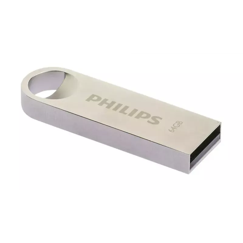 Philips Moon Edition 2.0 USB Flash Drive 64 GB USB Type-A Ασημί
