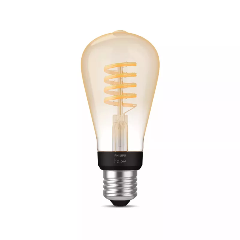 Philips ST64 – Έξυπνος λαμπτήρας E27, Έξυπνος λαμπτήρας, Bluetooth/Zigbee, LED, E27, ST64, θερμό λευκό, ψυχρό λευκό