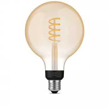 Philips Έξυπνος λαμπτήρας G125 E27 Filament Globe, 7 W, Bluetooth/Zigbee, 125×192 mm