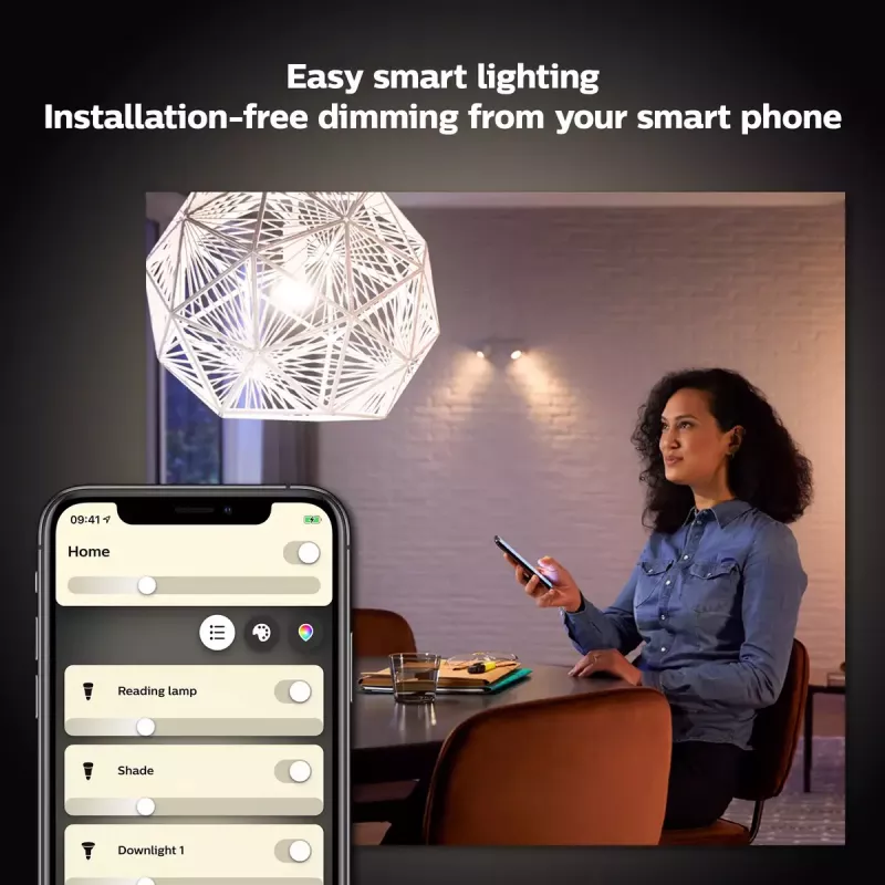 Philips Hue White A60 – E27 έξυπνος λαμπτήρας – 800 (2-pack)