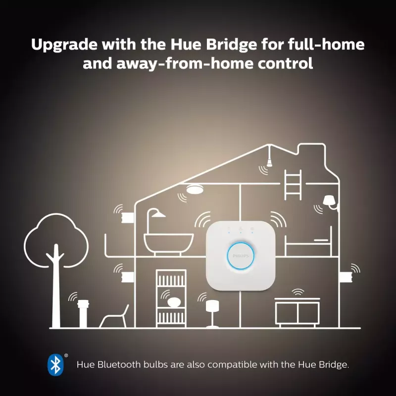 Philips Hue White A60 – E27 έξυπνος λαμπτήρας – 800 (2-pack)