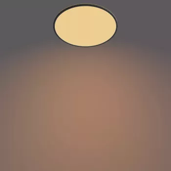 Φωτιστικό οροφής Philips Functional Super λεπτό 36 W LED μαύρο στρογγυλό
