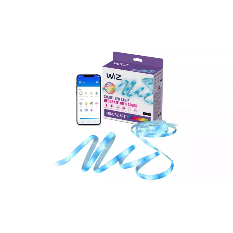 WiZ έξυπνος φωτισμός Smart Strip Light Wi-Fi/Bluetooth 10 W