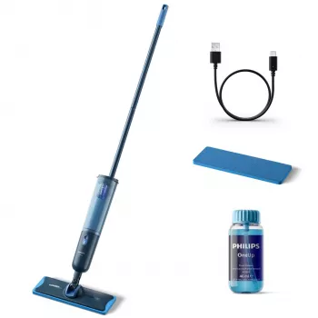 Ηλεκτρικό σφουγγαράκι Philips XV3101/01 μπαταρίας υγρό χωρίς σακούλα μπλε 1,2 Ah